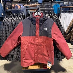 The North Face Men Monte Bre Triclimate Jacket Sumac NWT